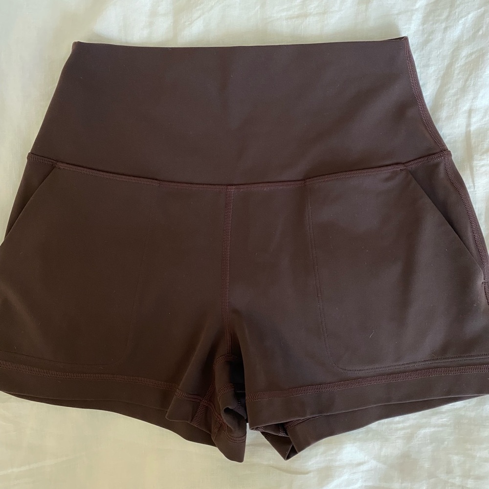 Lululemon Espresso Align Shorts